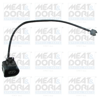 Warning Contact, brake pad wear